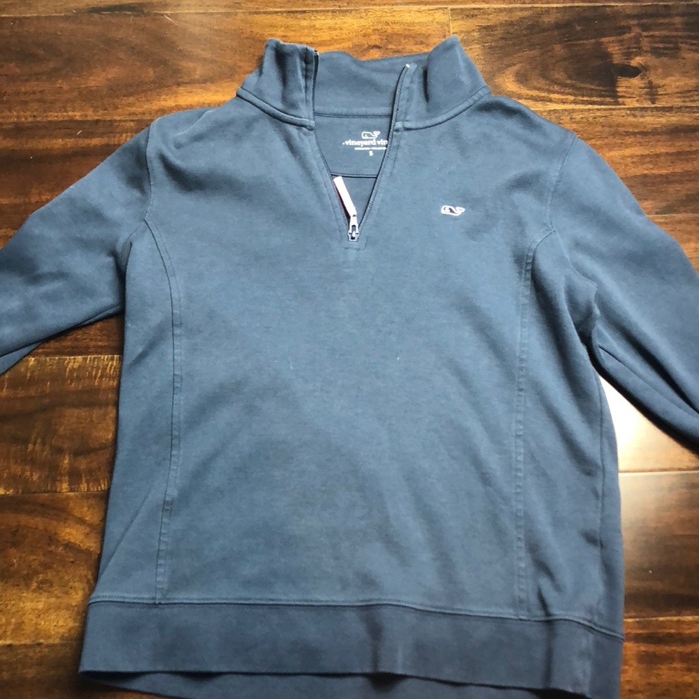 Women’s Vineyard Vine Navy Quarterzip